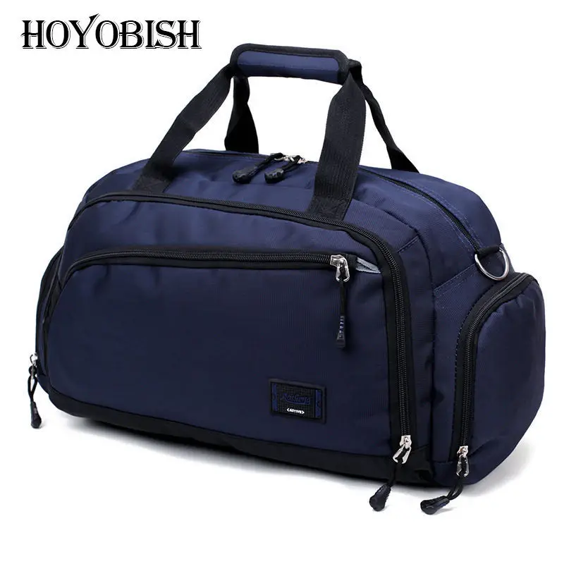 

HOYOBISH Women Men Hand Travel Bags Large Capacity Weekend Duffle Bags Durable Nylon Portable Travel Handbag Custom Logo OH320