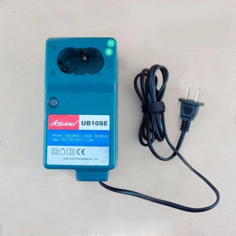 Asaki Boutique Battery Charger Replacement For Hitachi UC18YG, Makita DC1414 7.2V 9.6V 12V 14.4V 18V NI-MH NI-CD,High-quality!