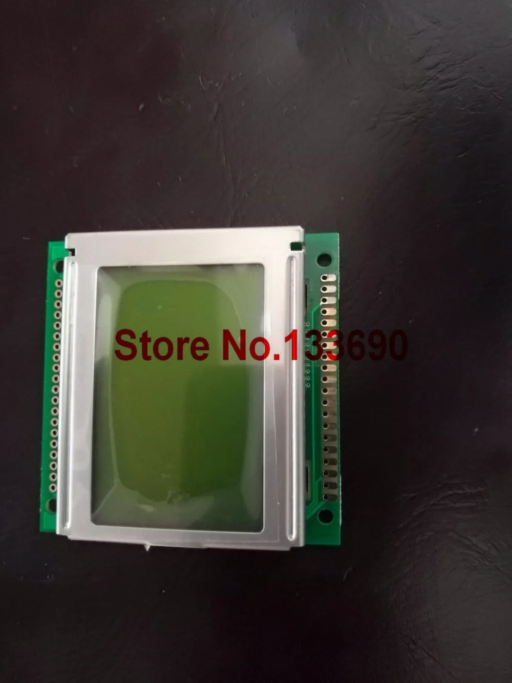 1PCS 12864 128*64 128X64 Graphic Dot LCD Module KS0107 KS0108 Yellow Green LCD Display Size 54X50 CMS1N2414-A1-E