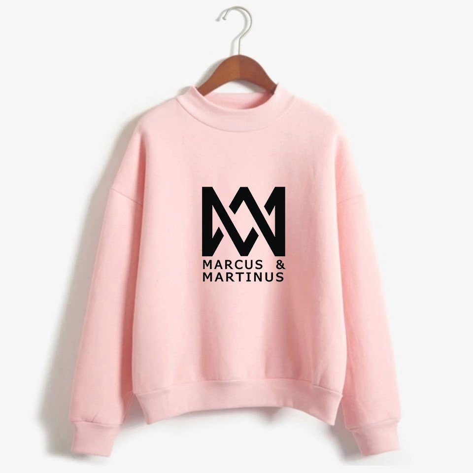 New Style Hoodies Outwear Pullovers Tops Marcus &martinus Kpop Hoodies Sweatshirt  Coat Woman Hoodies Long Sleeve Hoody Tops