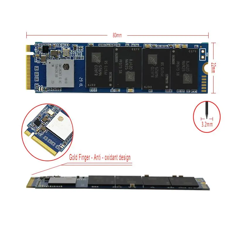 WEIJINTO M.2 NVMe SSD 128GB 256GB 240GB 512GB 1TB 500GB M2 PCIe Drive Internal Solid State Disk for Laptop Desktop