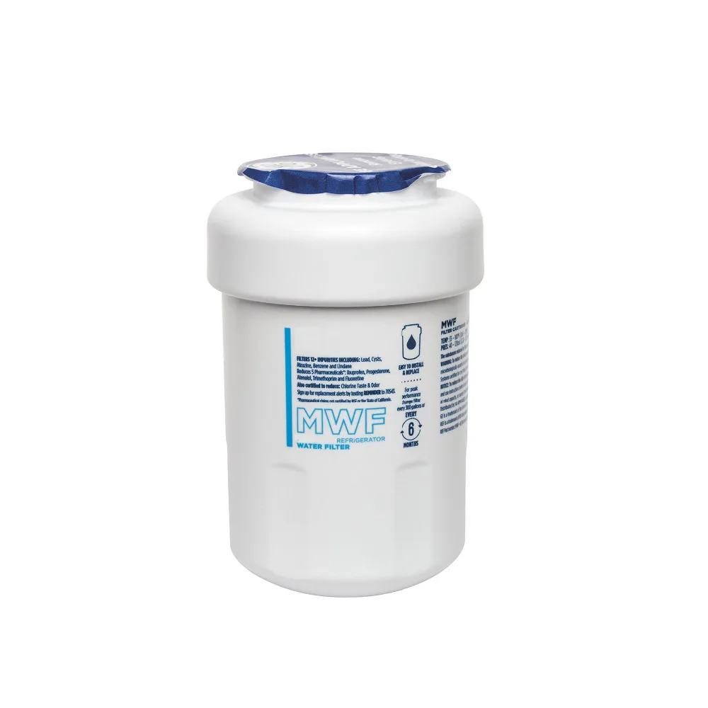 جديد أفضل تصفية المياه العامة الكهربائية Mwf Smartwater الثلاجة خرطوشة تصفية المياه لاستبدال Ge Mwf 1 قطعة