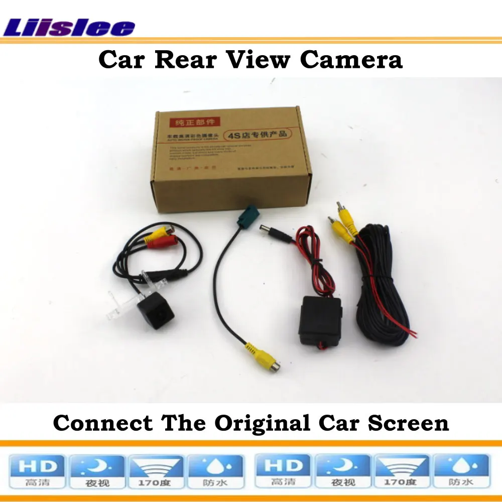 For Mercedes Benz E W211 E280 E300 E320 Car Reverse Rear View Camera RCA Adapter HD CCD CAM Connect The Original Factory Screen