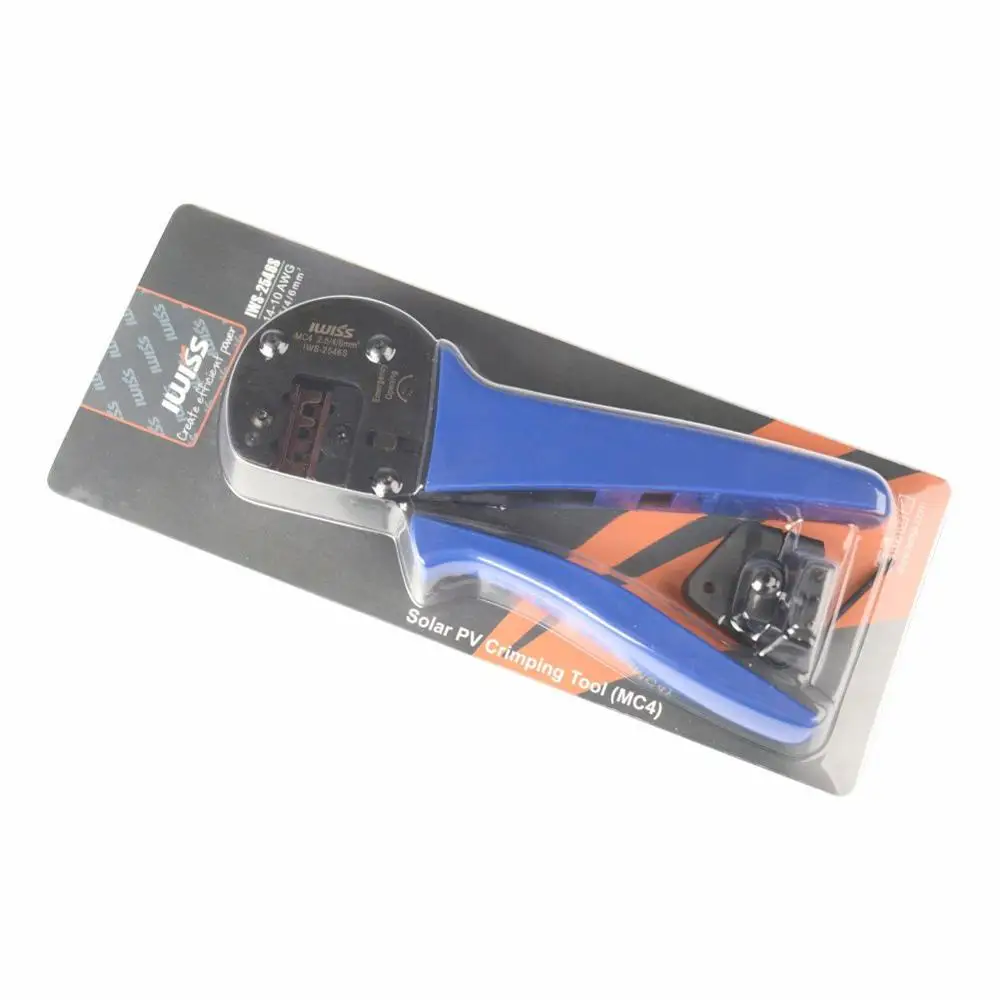 Solar Crimping Tools for AWG 14-10(2.5/4/6.0mm²) Solar Panel PV Cables Hand Crimper Plier connector tool