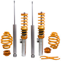 4 Pcs Coilovers for BMW E46 98-06 Sedan/Coupe/Wagon/Shock Absorber Lowering Kit