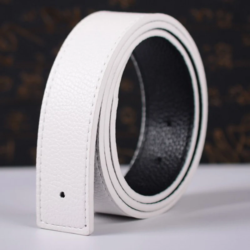 Fashion Belt Women Lady Girl Dress Quality PU Waist Belt Faux Leather 3.7cm Waistband Cheap Belts With Free Gift Buckle Belt