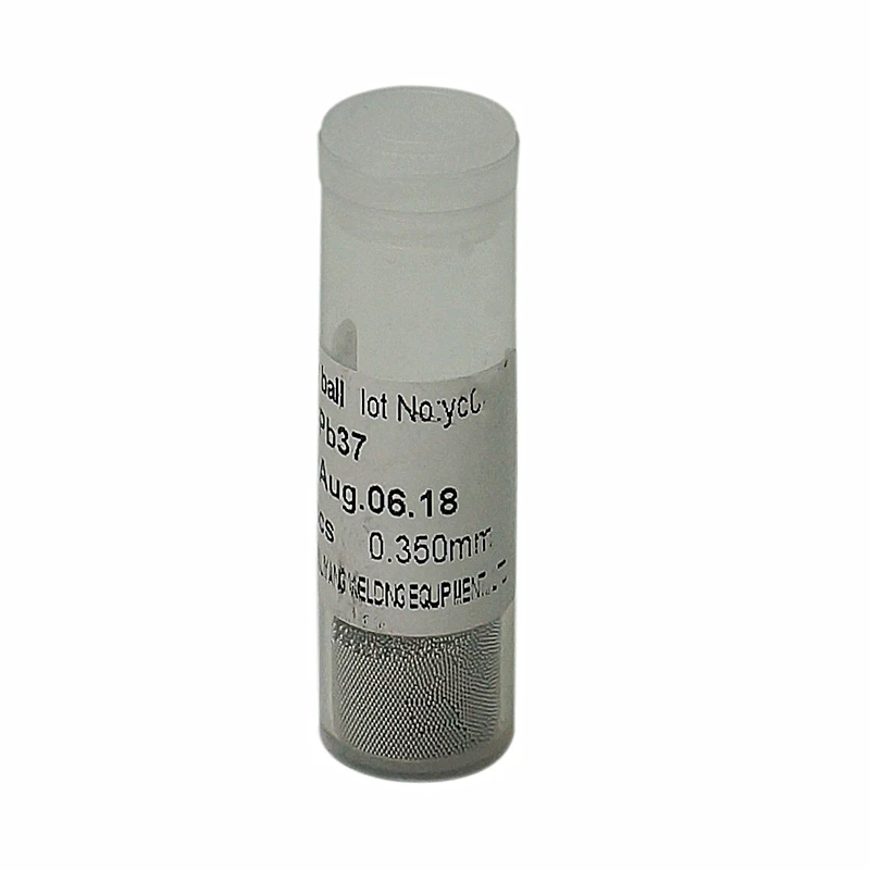 1PC 25K Zinn Zinn BGA Reballing Kugeln 0,2 0,25 0,3 0,35 0,4 0,45 0,5 0,55 0,6 0,65 0,76mm für BGA Reballing Schablonen Reparatur Kit