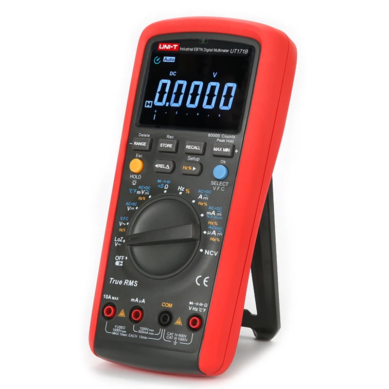 UNI-T UT171B Industrial True RMS Digital Multimeters Admittance 60K Counts Resistance Tester Original Measure EBTN LCD USbbB