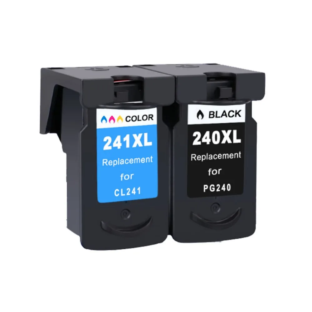 2PK Compatible Ink Cartridge 240XL 240 XL 240 For Canon  PG-240 PG 240 Black Printer For PIXMAMG 4140/MX372/MX374