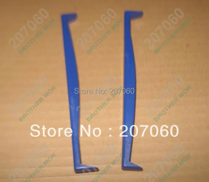 12.5 cm Pry Tool Blue Plastic Crowbar Hamate Bend Double Head Prying Open Shell Tools for iPad Tablet PC Repair 1000pcs/lot