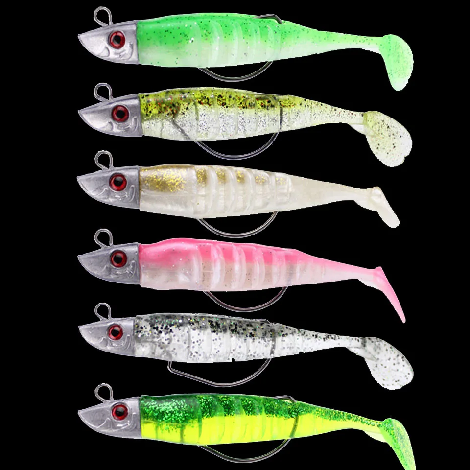 1Pcs Fishing DIY Soft Lure Swing Shad 9cm/15g 11cm/25g Swimbait Minnow Action Lures Pro Fishing Tackle