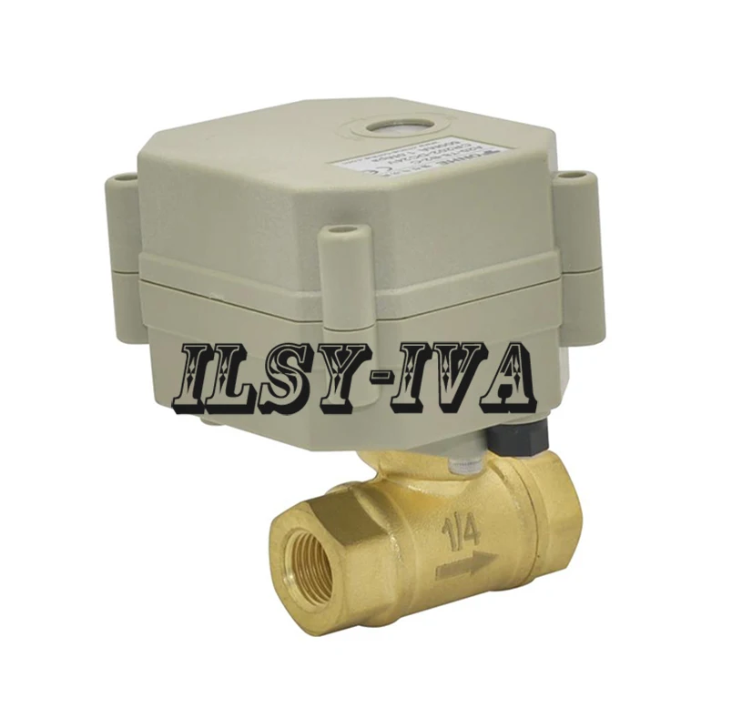 

DN8 AC9~24V Two way CR7-03 seven wires control with feedback signal Motorized Ball Valve