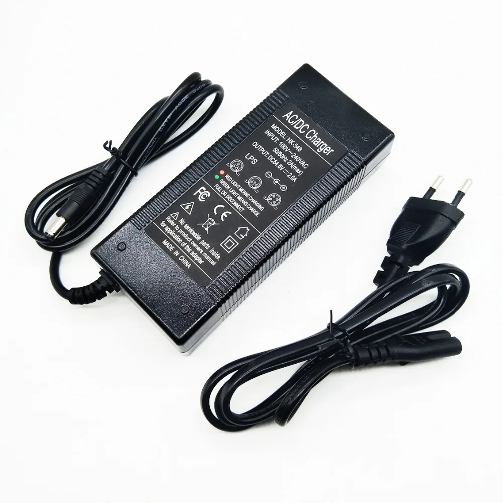 LiitoKala Real 36V 29.4V 25.2V 48V 12.6V 2A Battery Pack 18650 The Lithium Battery Charger