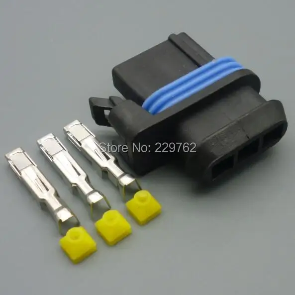 Shhworldsea 3pin car Headlamp assembly light height level adjustment motor harness connector auto plug