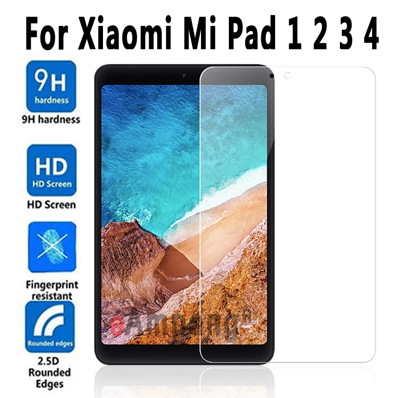 

9H HD Tempered Glass screen protector for Xiaomi MiPad 1 2 3 4 For Xiaomi Mi Pad 3 2 1 7.9 / 4 8.0 / 4 Plus 10.1 inch Film