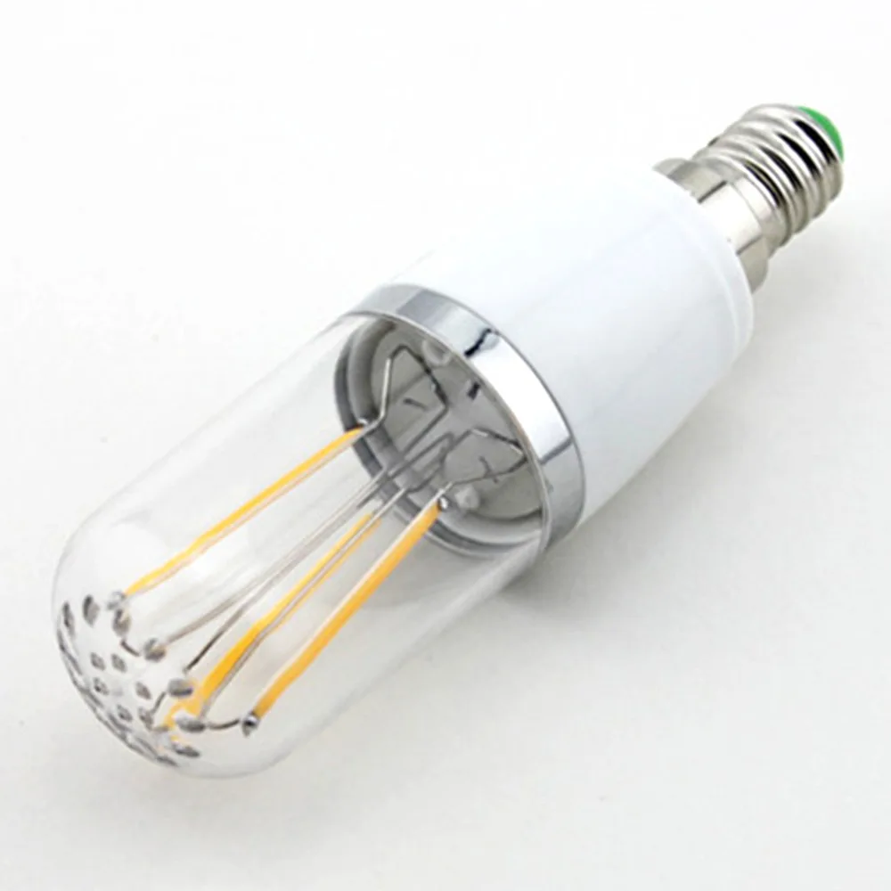 

Led Lamps Cob E14 AC 85V-265V LED Bulbs 3W 4W 6W LED Candle Bulbs Filament Glass Housing Led Corn Blubs E14 COB Lamp White