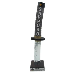 Barware Beverage Accessory Promotional Item Craft beer Keg System Collection Figure Sapporo Ninja's Sword  Beer Tap Handle