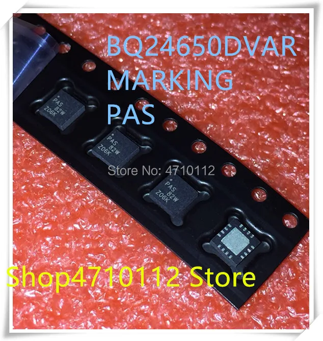 

NEW 10PCS/LOT BQ24650RVAT BQ24650RVAR BQ24650 MARKING PAS QFN-16 IC