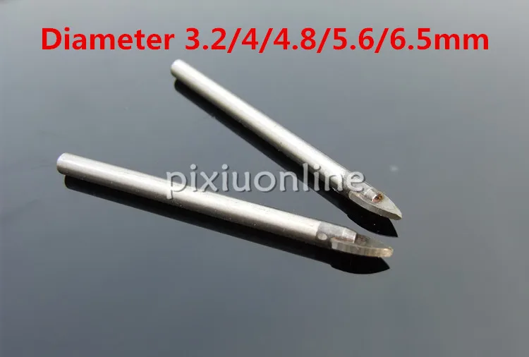 

1pc K713 Triangle Bit Tile Glass Bit Alloy Punching Bit All Sorts of Size Free Shipping Russia