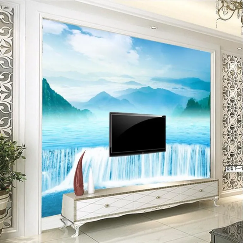 wellyu Customized large - scale murals high - definition water Health Treasure pots background wall non - woven wallpaper