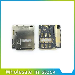 2pcs For Samsung Galaxy S3 i9300 S4 i9500 i9505 Note 2 N7100 N7102 N7105 SIM Card Tray Slot Holder Socket Connector