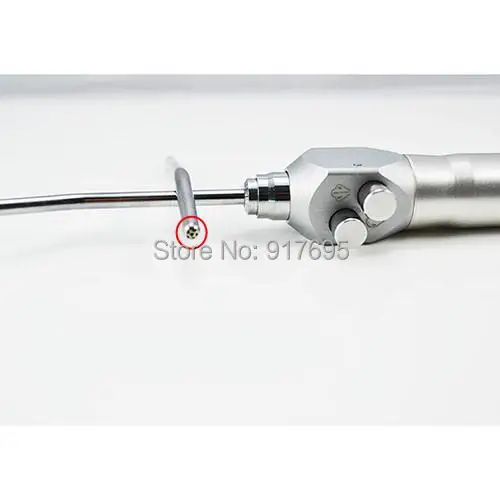 Dental Chair Use Straight Handle 3-Way Syringe With Air Tube