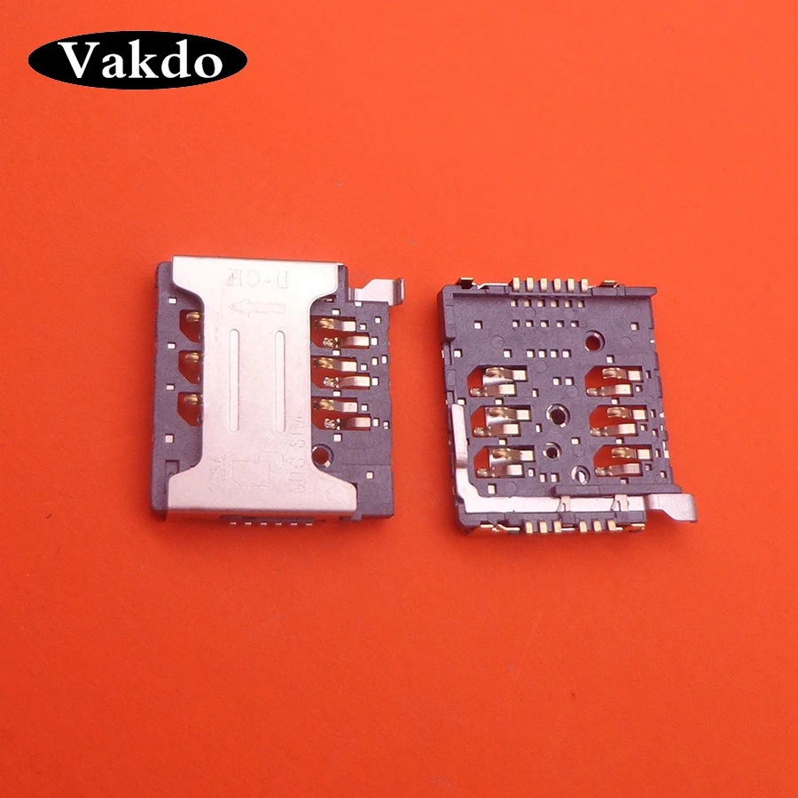 

2pcs/lot for Oukitel K4000 PRO Uoogou M8 M9 Q10 Soja S880 Sim Reader card HolderTray Slot connector socket replacement repair