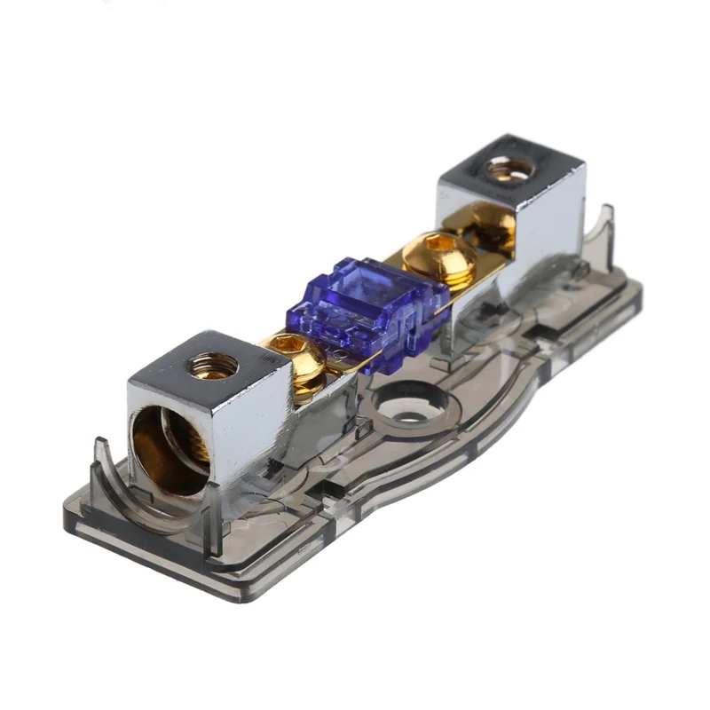 OOTDTY Block Car Fuse Box Holder Stereo Seats Voltage Exposure Safe Durable Tool 60A/100A/150A