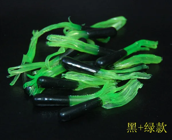 Señuelo Tube Jig 5cm – Silicona blanda para lubina - imagen 3