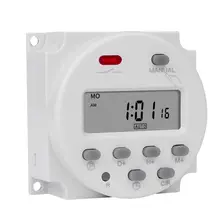 Digital Timer Switch 7-Day Programmable Relay #5