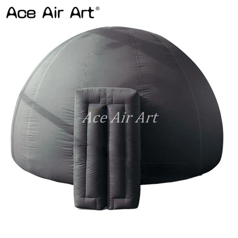 4 m Diameter Portable Inflatable Planetarium Dome with One Door Come with White Side and Air Blower