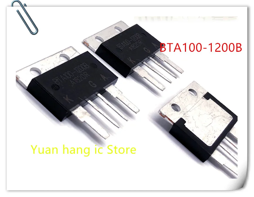 5 шт./лот BTA100-1200B BTA1001200B 1200V 100A TOP4 новый оригинальный запас