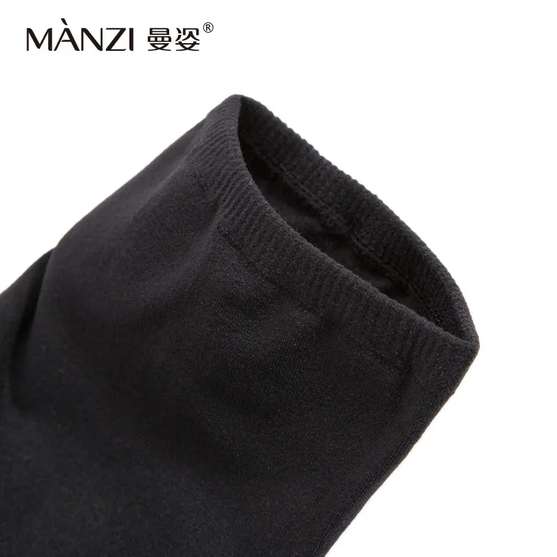 MANZI-Short Velvet Socks for Women, Soft and Breathable, Fashion and Practical Silk Nylon Socks, 100D, 12Pairs per Lot, MZ32011