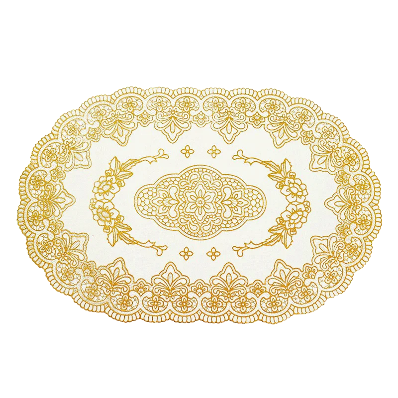 25x38cm Europe type hot stamping Table Cup Mat Creative Home Decor Coffee Drink Placemat Tableware   CD Record Drinks Coasters