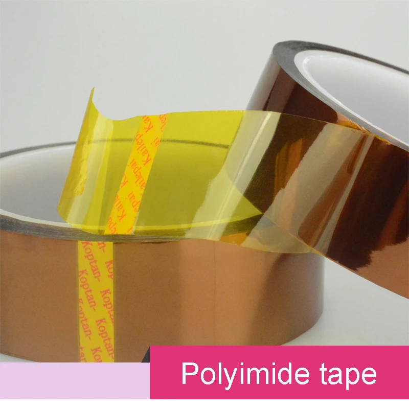 

Gold finger High temperature insulation adhesive tape polyimide pi tape for circuit board, battery packing, motor, 3D print etc.