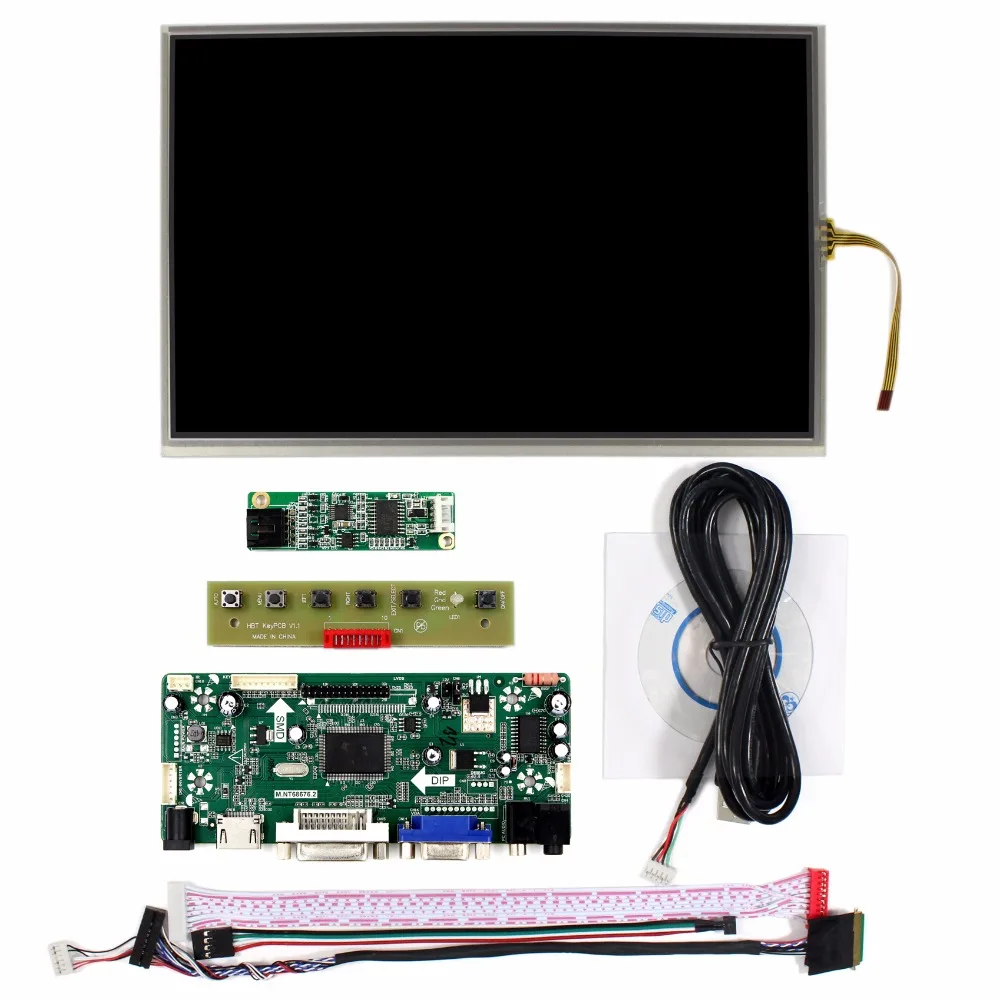 HD MI VGA DVI Audio LCD Controller Board 10.1