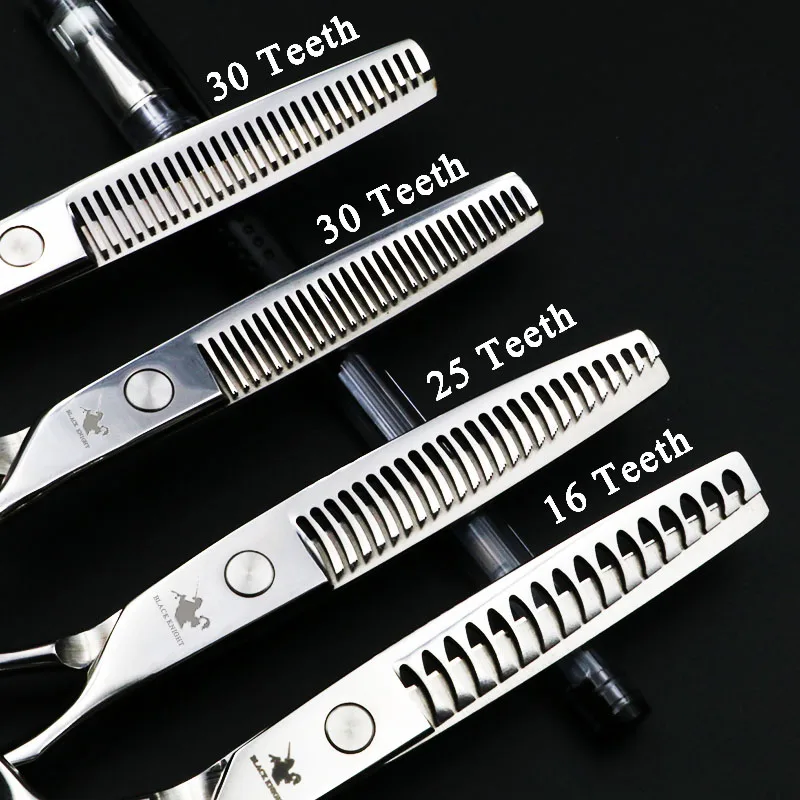 6 Inch Professional Hairdressing Hair Scissors Set Thinning Scissors Barber Salon Shears High Quality 16/25/30 Teeth