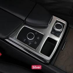 trim For Mercedes ML320 350  GLE W166 coupe c292 350d GL450 x166 GLS control panel center console cover Interior Accessories