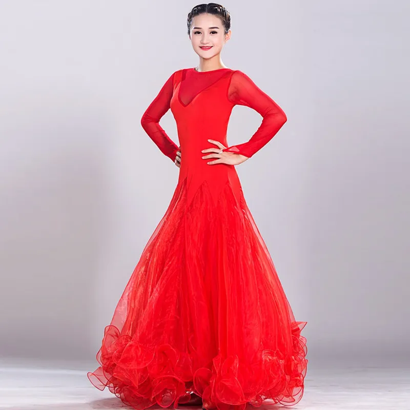 

Ballroom dance dress waltz rumba standard smooth dance dresses Standard social tango dress dance competition dress fringe