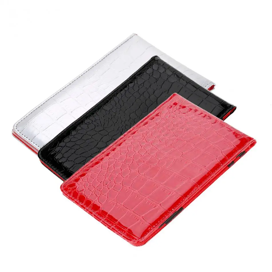 CRESTGOLF Golf Scorecard Holder Pu Leather Yardage Book Golf Score Wallet Golf Score Card Pocketbook Golf Gift Accessories