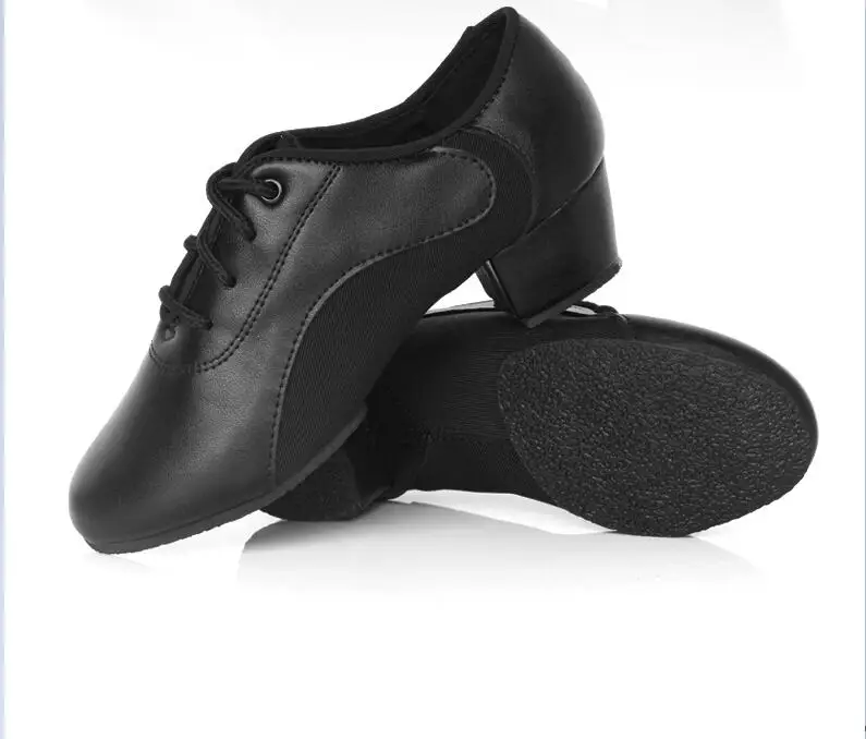 Children Latin Dance Shoes Boys Sports National Sneakers Standard Dance Shoes Soft Bottom Men Ballroom Dancing Square