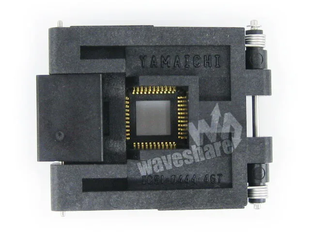 IC51-0444-467 Yamaichi IC Test & Burn-in Socket for QFP44/TQFP44/FQFP44/PQFP44 package 0.8 mm Pitch