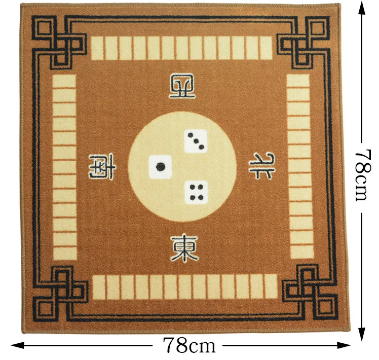 Thicken Mute Silent Non Slip Mahjong Poker Board Game Pad Durable Home Desk Mat