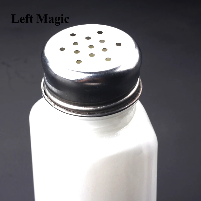 1pcs Squeaky Salt Shaker Magic Tricks Close Up Street Stage Magic Props Illusion Accessories Mentalism G8039