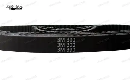 HTD 3M Timing belt C= 384 387 390 393 width 6/9/10/12/15mm Teeth 128 129 130 131 HTD3M synchronous 384-3M 387-3M 390-3M 393-3M