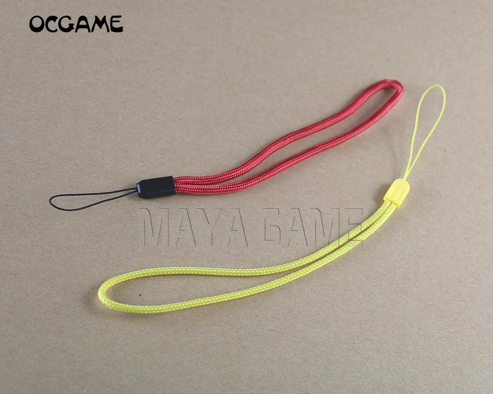 10 stks OCGAME Regenboog Gevlochten Lariat Lanyard Pols Touw Voor GBA GBA SP Draagriem