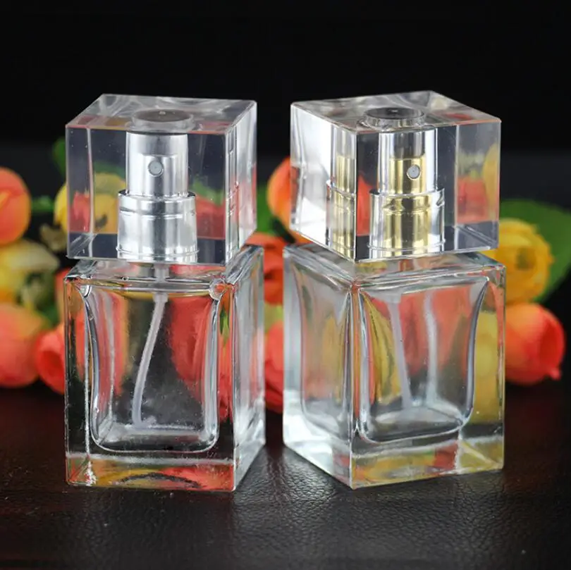 100pcs/lot Empty 30ml Perfume Spay Bottle With Sarin Cap 30cc perfume Bottle Refillable Fragrance Container