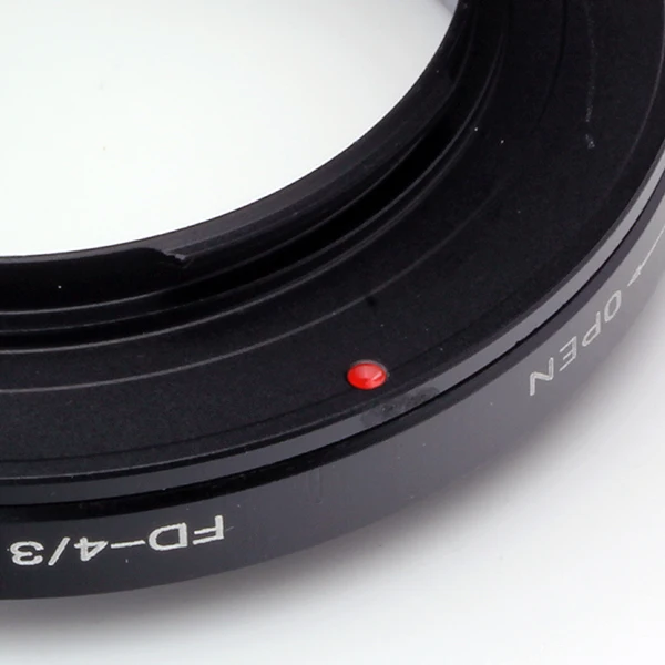 Lens Mount Adapter Suit For Macro Canon FD  Lens To Olympus Fours Thirds 4/3 Camera OM-D E-M5 II E-M1 E-M5 E-M10 GH4 GM1 GX7