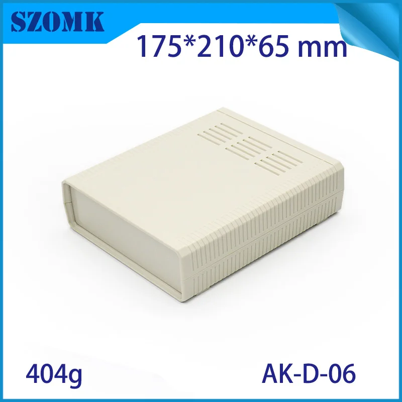 1Pcs desktop electric meter panel 175*210*65mm  abs plastic box electronics enclosure projector