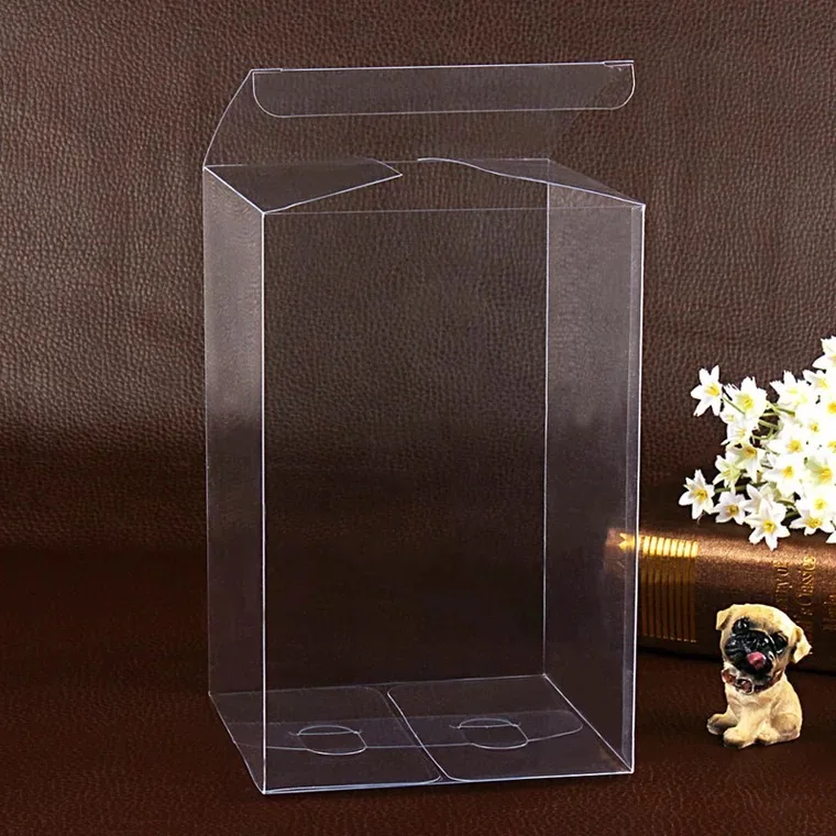 

2*12*17cm, clear plastic pvc box for candy packing , plastic transparent gift box , clear pillow favor boxes